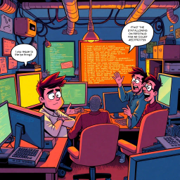 Whose Code Is It Anyway? - Text-based game
