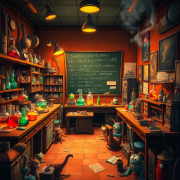 Whose Lab Is It Anyway? - Text-based game