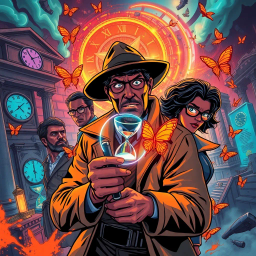 Chrono-Caper: Whose Time Is It Anyway? - Text-based game