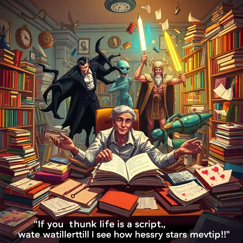 Metamayhem: Whose Adventure Is It Anyway?