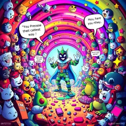 Memeception: Whose Hello Is It Anyway? - Text-based game
