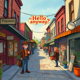 Whose Hello, Anyway? - Text-based game