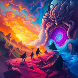 Spectrum Wars: Which Dimension Is It Anyway? - Text-based game