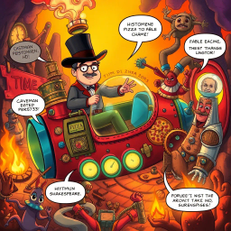 Chrono Clash: Whose Time Is It, Anyway? - Text-based game