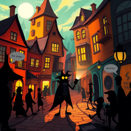 Whose Shadows Are These? - Text-based game