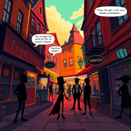 Whose Shadow Is It Anyway? - Text-based game