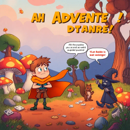 Chronicles of the Clueless: Whose Quest Is It Anyway? - Text-based game