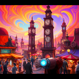 Chronomangle: Whose Time Is It Anyway? - Text-based game