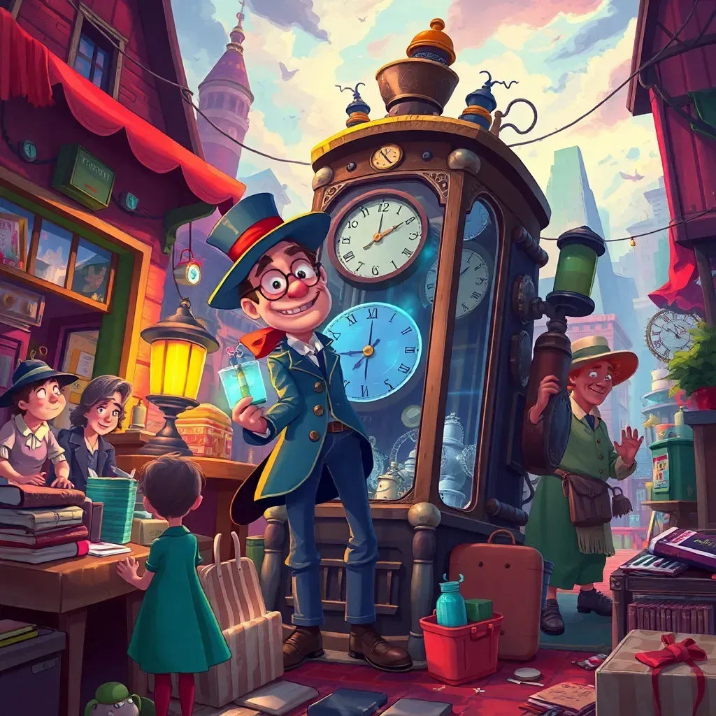 Chrono Chums: Who's There?