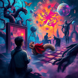 Mindbender: Whose Adventure Is It Anyway? - Text-based game