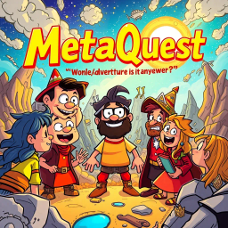 MetaQuest: Whose Adventure is it Anyway? - Text-based game