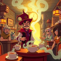 Chrono Chums: Who's There? - Text-based game