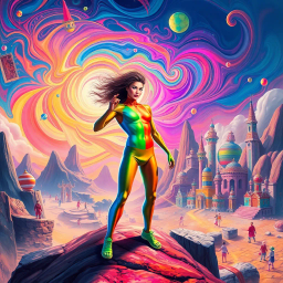 Spectrum Wars: Whose Dimension Is It Anyway? - Text-based game