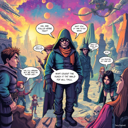 Metamayhem: Whose Adventure Is It Anyway? - Text-based game