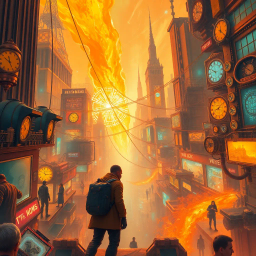 Chrono Clash: Whose Time Is It Anyway? - Text-based game