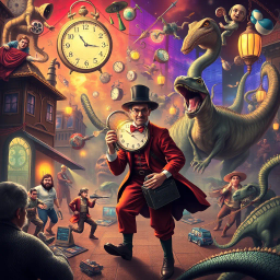 Chronomangle: Whose Time is it Anyway? - Text-based game