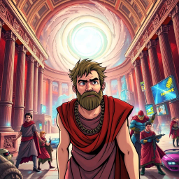 Chrono Clash: Whose Time Is It, Anyway? - Text-based game