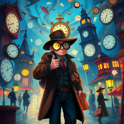 Chrono Caper: Whose Time Is It Anyway? - Text-based game