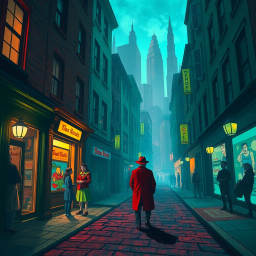 Whose Shadow is it Anyway? - Text-based game
