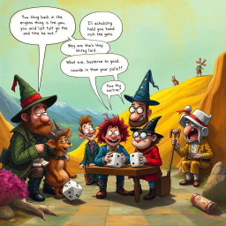 Narrative Nexus: Whose Adventure Is It Anyway? - Text-based game