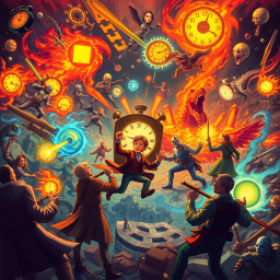 ChronoCarnage: Whose Time Is It, Anyway? - Text-based game