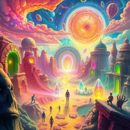 Spectrum Wars: Which Dimension is it Anyway? - Text-based game