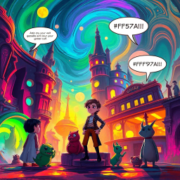 High Fantasy/Science Fiction Mashup text games