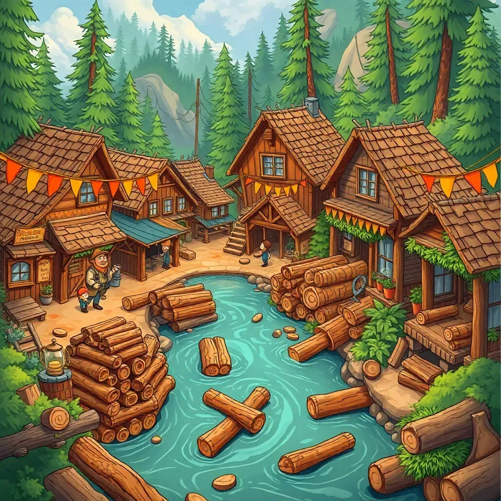 Log Jam: Whose logs are these, anyway?