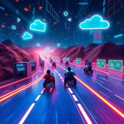Dev Downhill: The Race for Cost-Efficiency - Text-based game