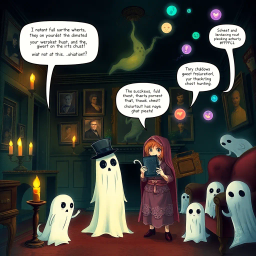 Whose Ghost Is It, Anyway? - Text-based game