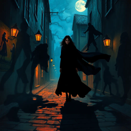 Whose Shadows Are These? - Text-based game