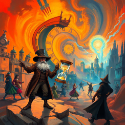 Chrono Clash: Whose Time Is It Anyway? - Text-based game