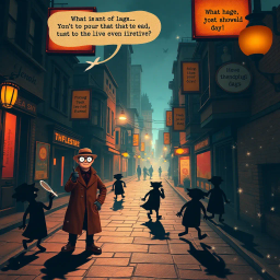 Whose Shadow Is It Anyway? - Text-based game