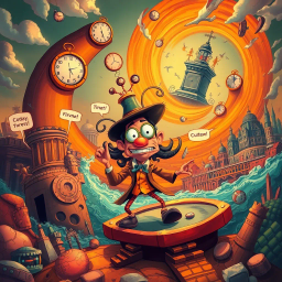 Chronomangle: Whose Time Is It Anyway? - Text-based game