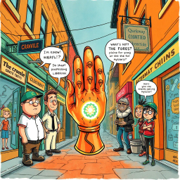 Whose Glove Is This? - Text-based game