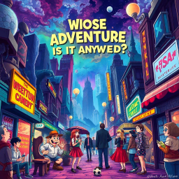 Whose Adventure Is It Anyway? - Text-based game