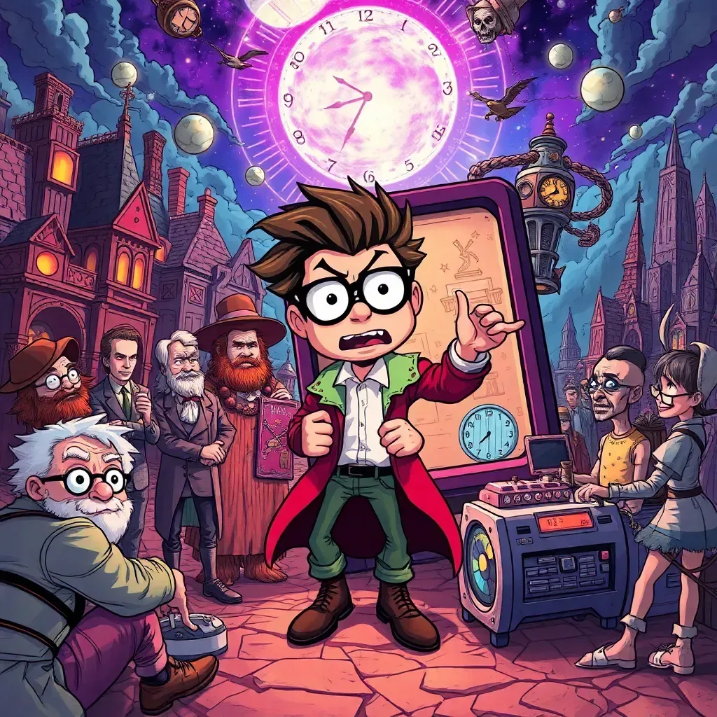 Chronochaos: Whose Adventure Is It Anyway?