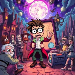 Chronochaos: Whose Adventure Is It Anyway?