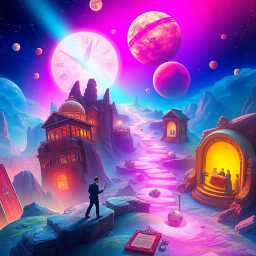 ChronoQuest: Whose Time Is It Anyway? - Text-based game