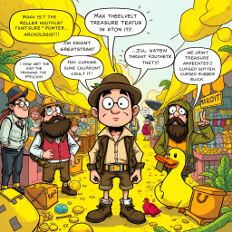 Relic Rumble: Whose Is It Anyway? - Text-based game
