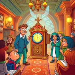 Chrono Chums: Who's There? - Text-based game