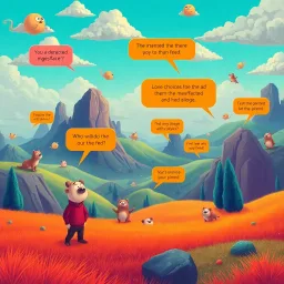 Memeception: Whose Hello Is It, Anyway? - Text-based game