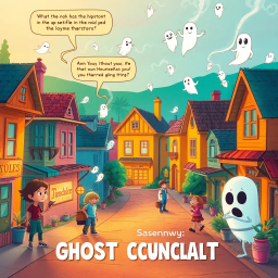 Whose Ghost is it Anyway? - Text-based game