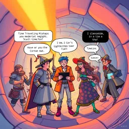 Chrono Chums: Who's There?