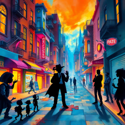 Whose Shadows Are These? - Text-based game