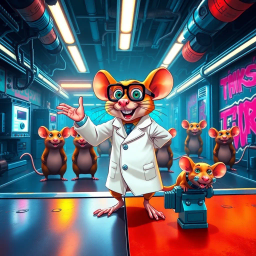 Rodentia: The Lab Coat Chronicles - Text-based game