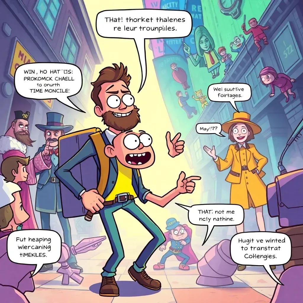 Chrono Chums: Who's There?
