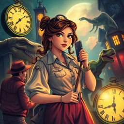 Chrono Clash: Whose Time Is It Anyway? - Text-based game