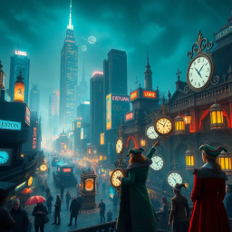Chrono Clash: Whose Time Is It Anyway? - Text-based game