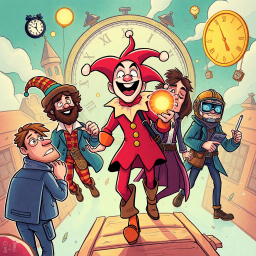 Chronochums: Who's Time is it Anyway? - Text-based game